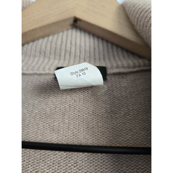 J Crew Womens Size Small Open Shawl Collar Cardigan Pink Wool Silk Blend Luxury - Picture 3 of 6